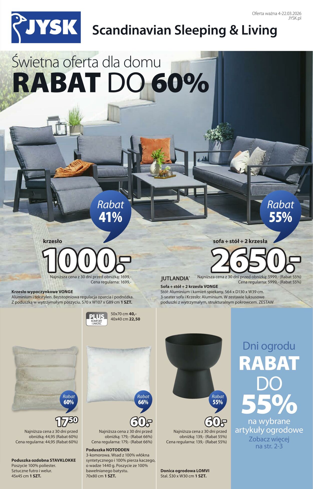 Gazetka Jysk 04.03.2026 - 12.03.2026