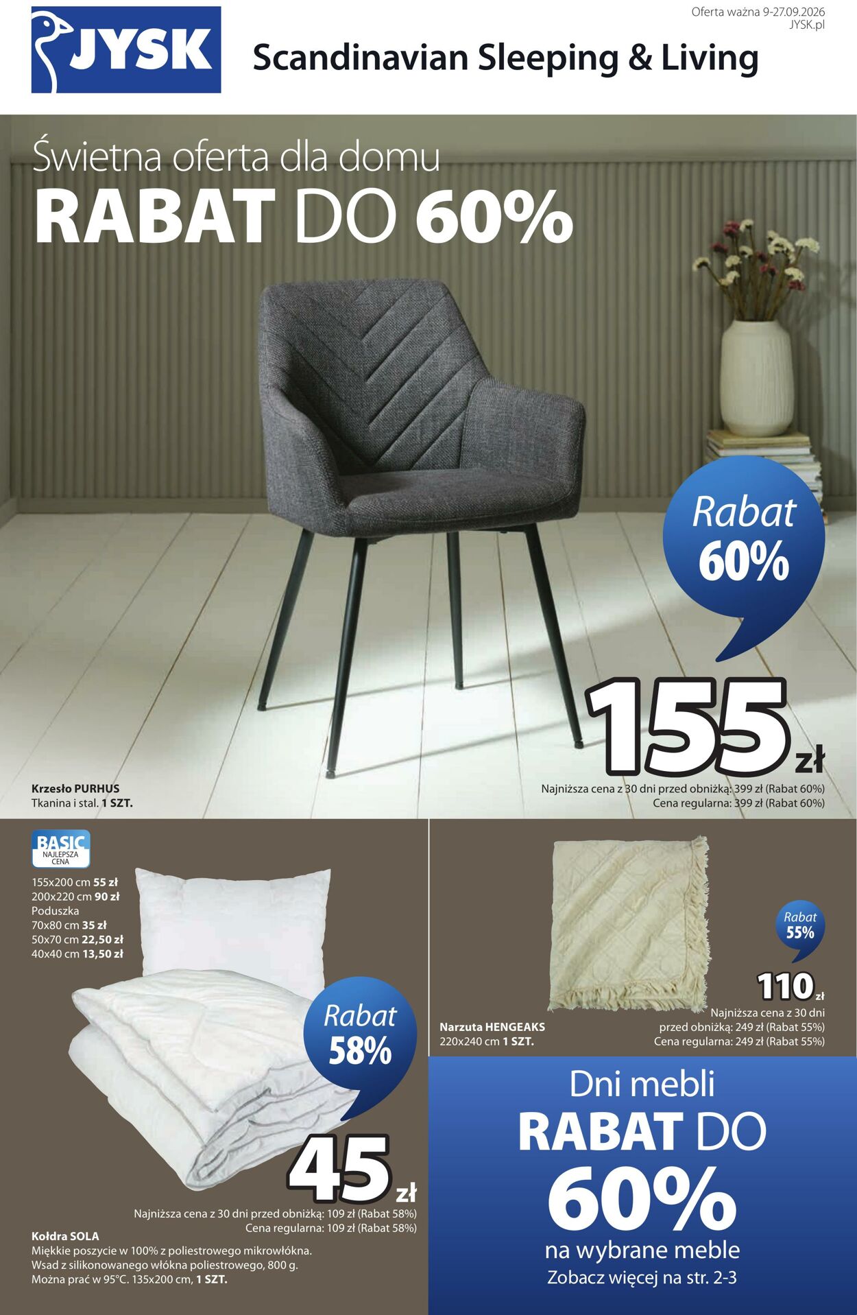 Gazetka Jysk 09.09.2026 - 17.09.2026