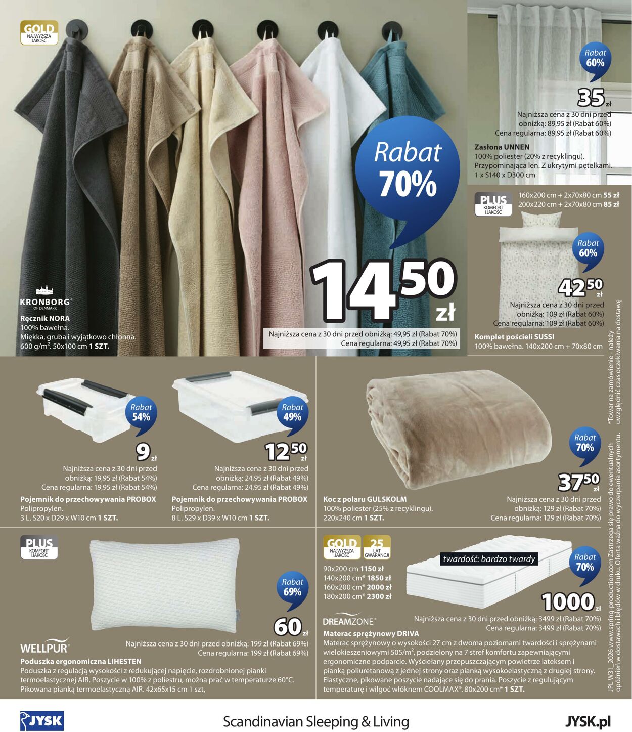 Gazetka Jysk 29.07.2026 - 06.08.2026