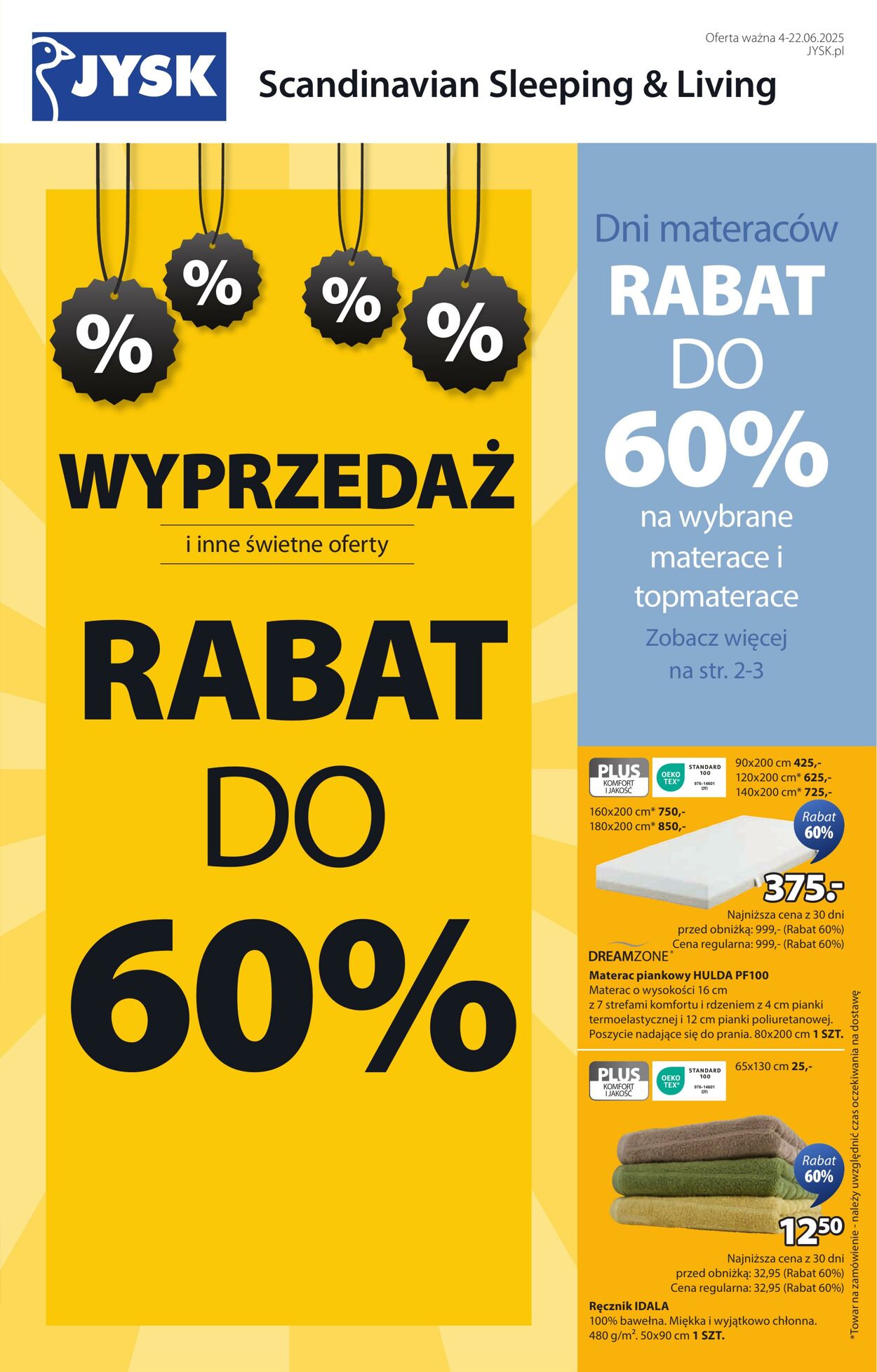 Gazetka Jysk 04.06.2025 - 22.06.2025