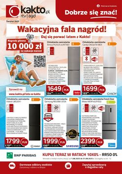 Gazetka Kakto 31.07.2025 - 30.08.2025