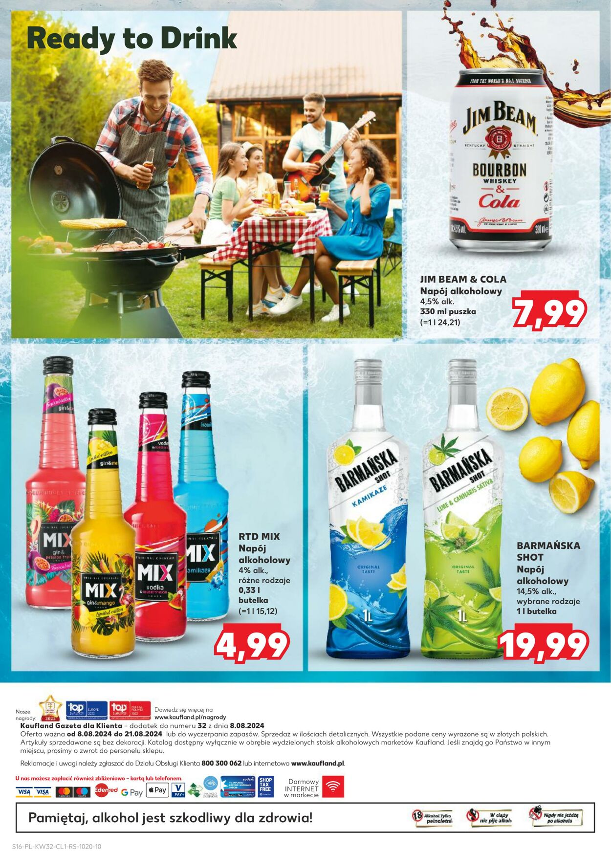 Gazetka Kaufland 08.08.2024 - 21.08.2024