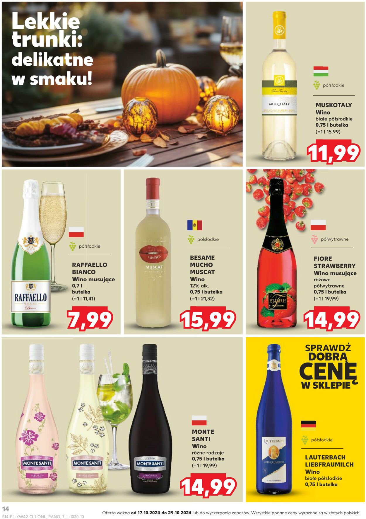 Gazetka Kaufland 17.10.2024 - 29.10.2024