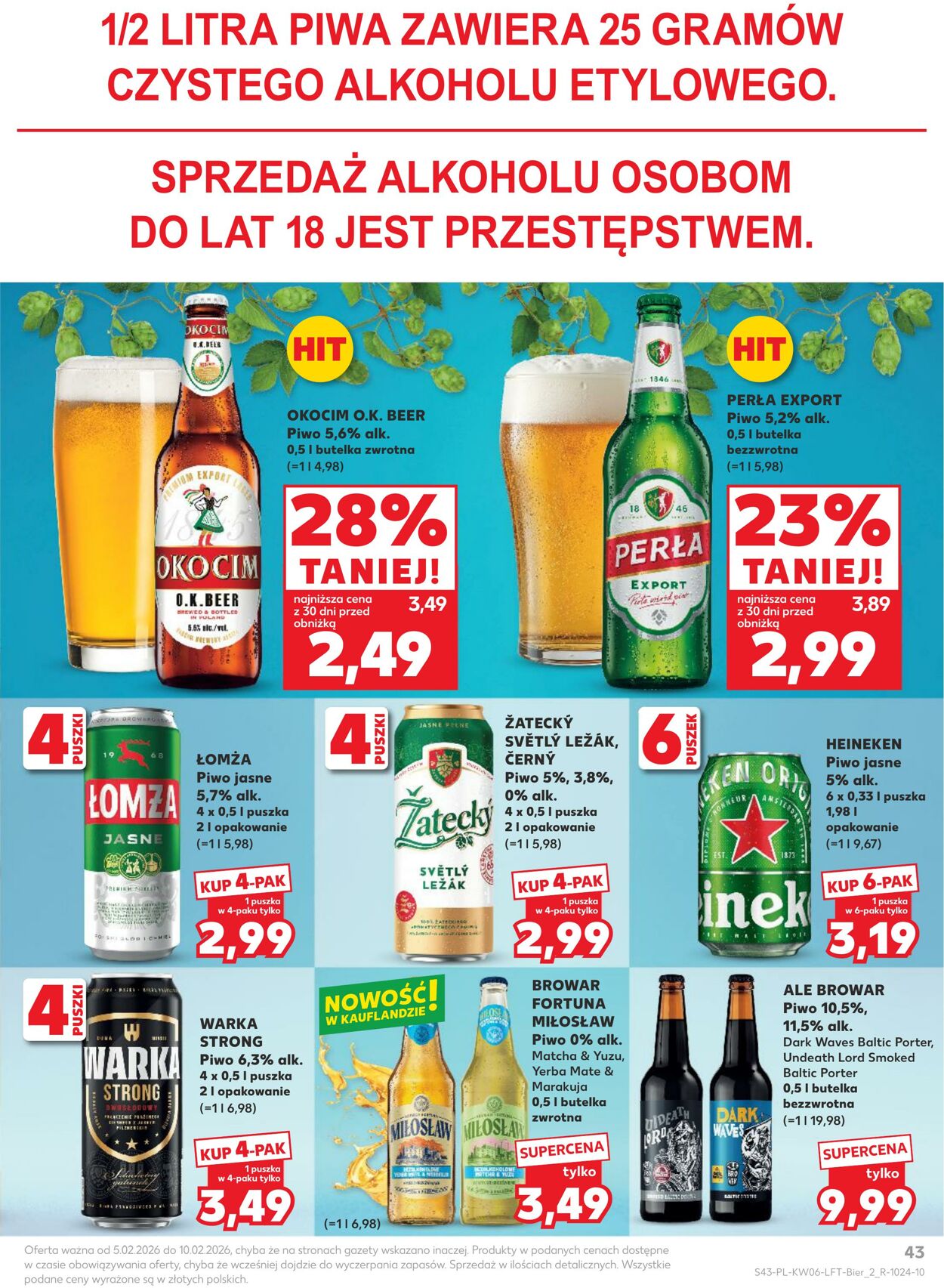 Gazetka Kaufland 05.02.2026 - 10.02.2026