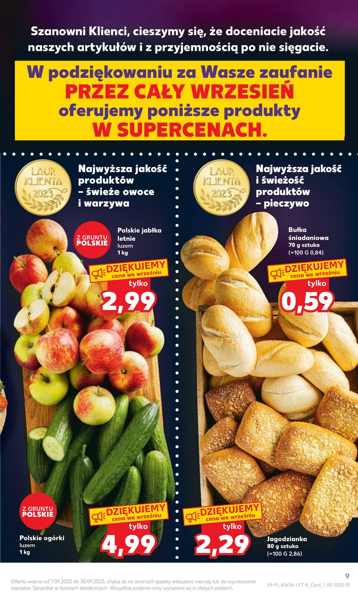 Gazetka Kaufland 07.09.2023 - 13.09.2023