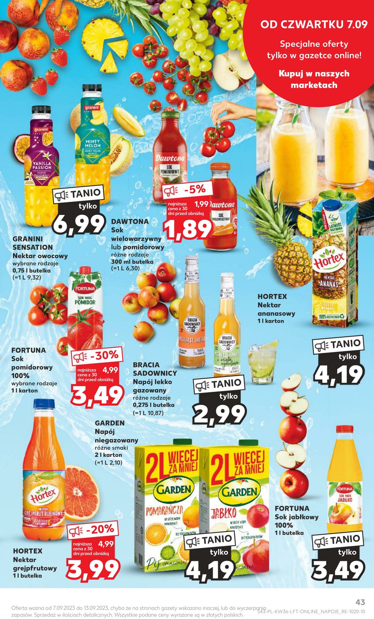 Gazetka Kaufland 07.09.2023 - 13.09.2023