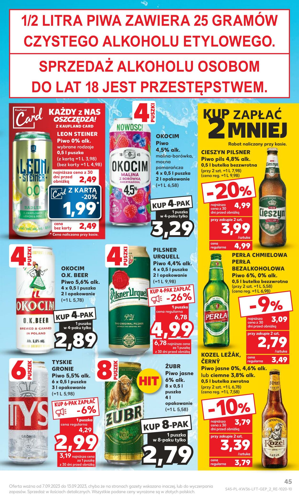 Gazetka Kaufland 07.09.2023 - 13.09.2023