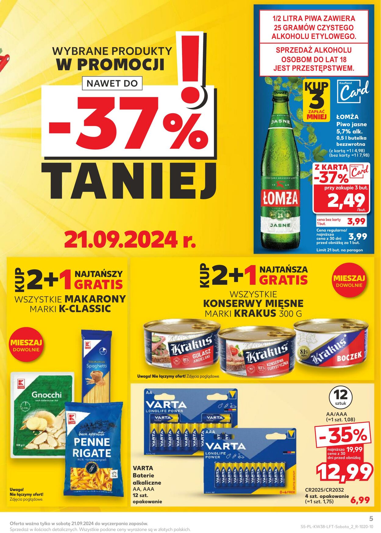 Gazetka Kaufland 19.09.2024 - 25.09.2024