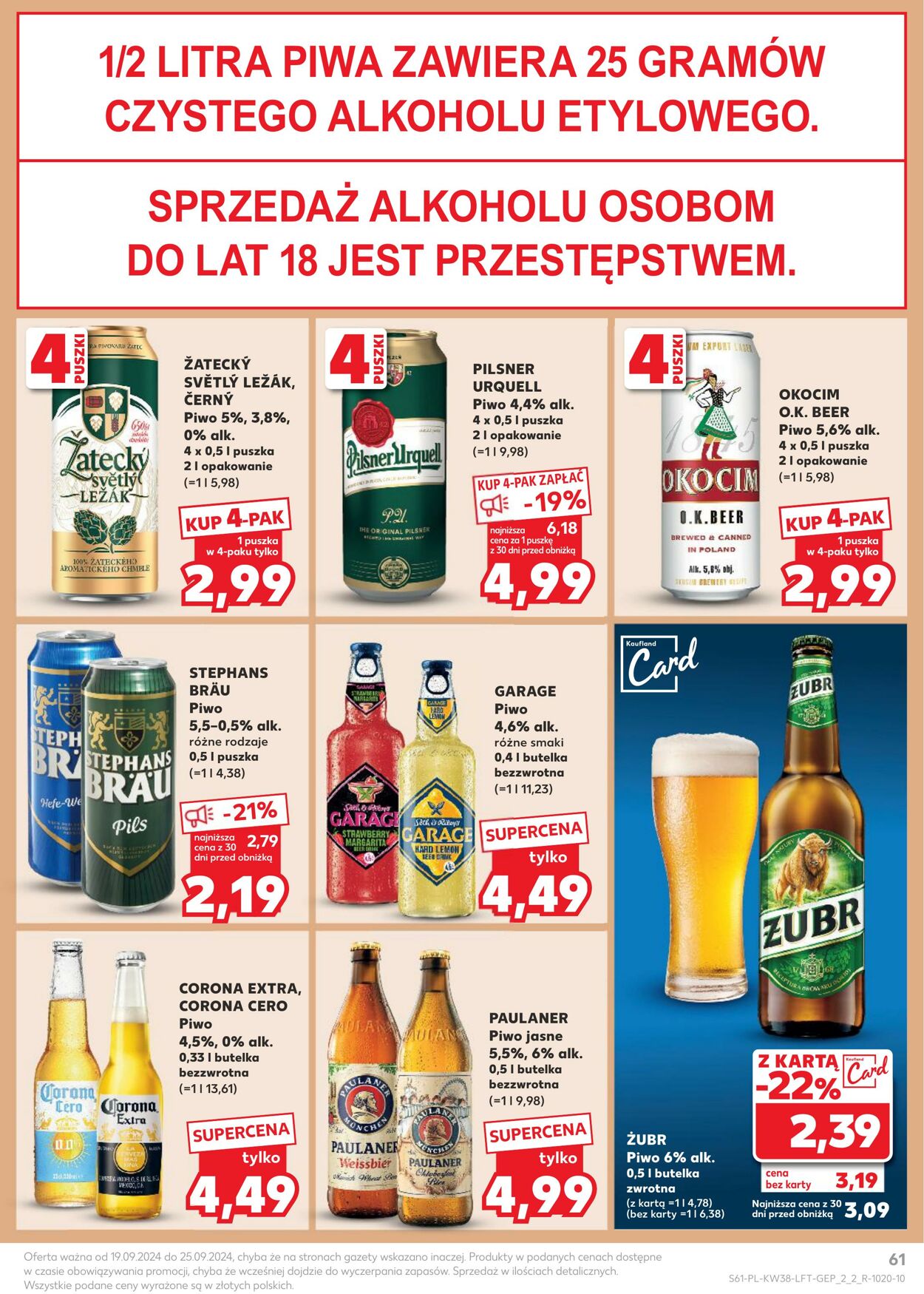 Gazetka Kaufland 19.09.2024 - 25.09.2024