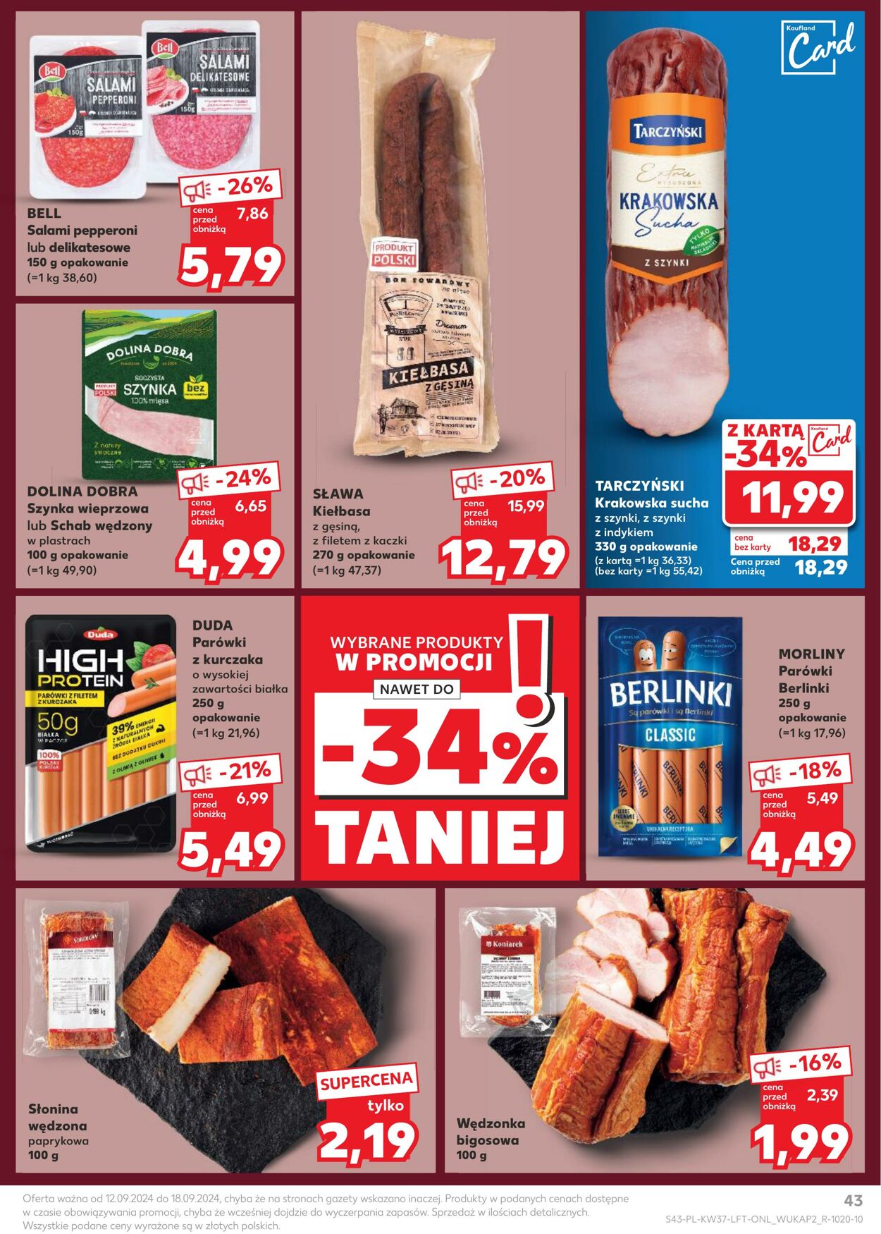 Gazetka Kaufland 12.09.2024 - 18.09.2024