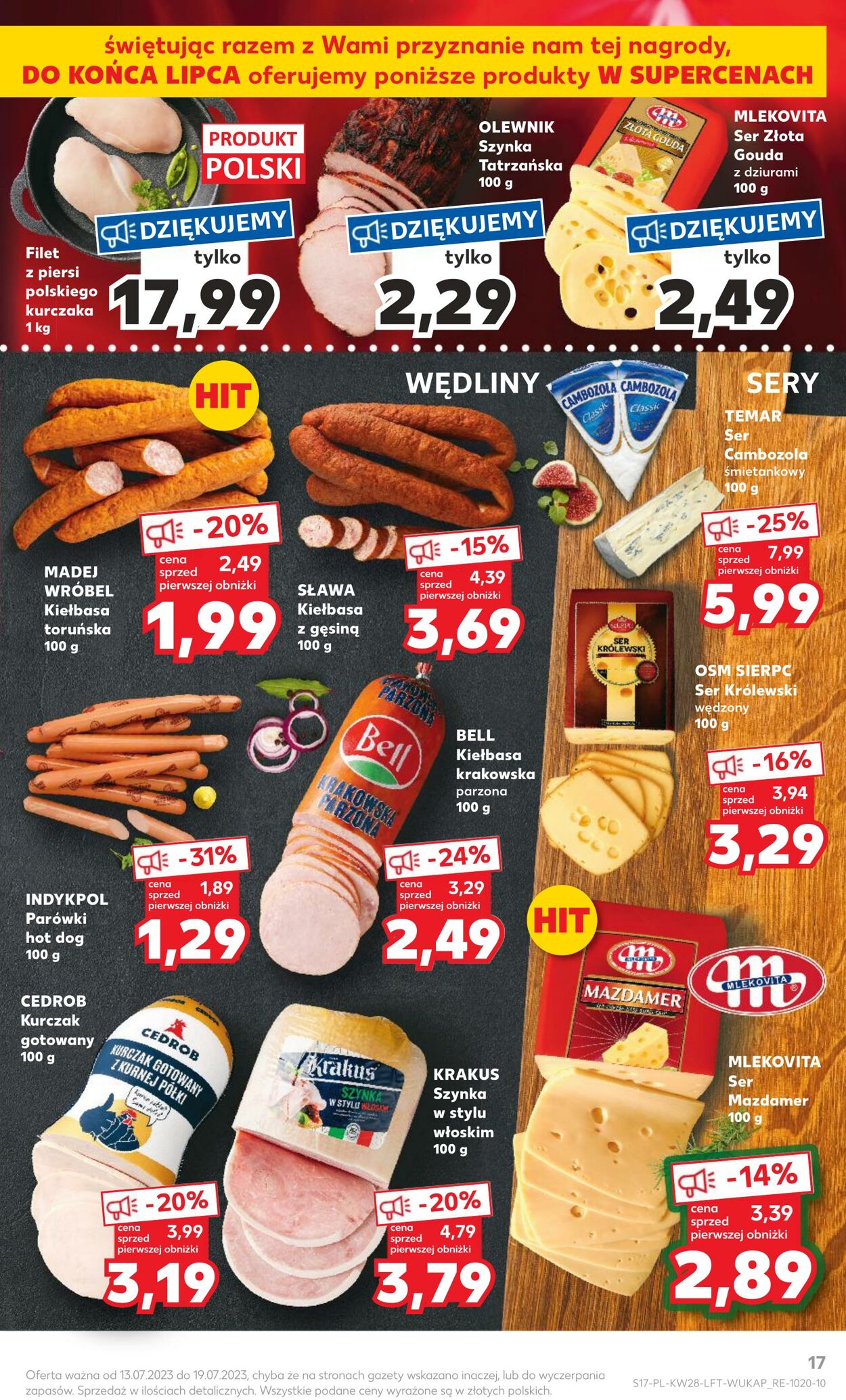 Gazetka Kaufland 13.07.2023 - 19.07.2023