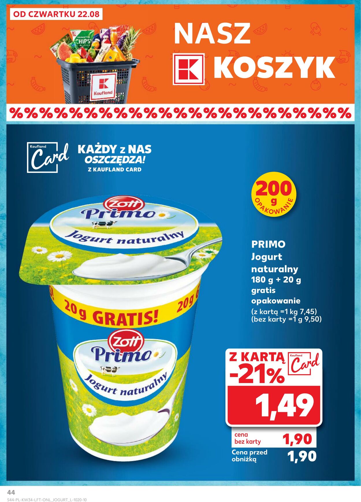 Gazetka Kaufland 22.08.2024 - 28.08.2024