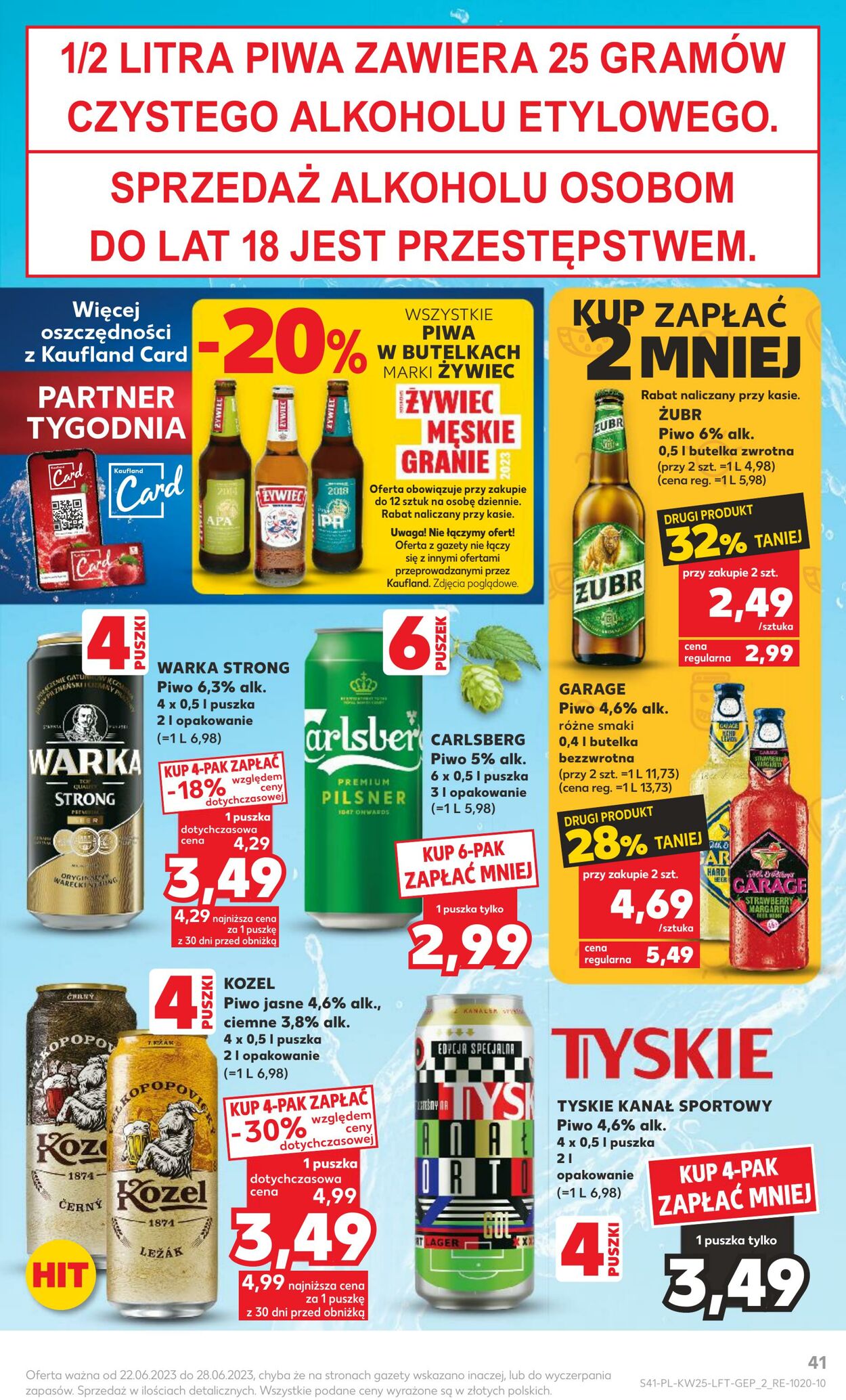 Gazetka Kaufland 22.06.2023 - 28.06.2023