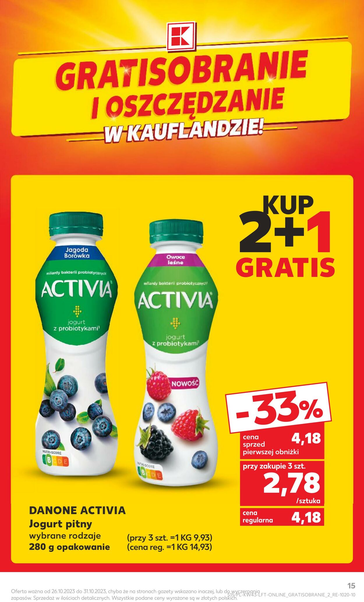 Gazetka Kaufland 26.10.2023 - 31.10.2023