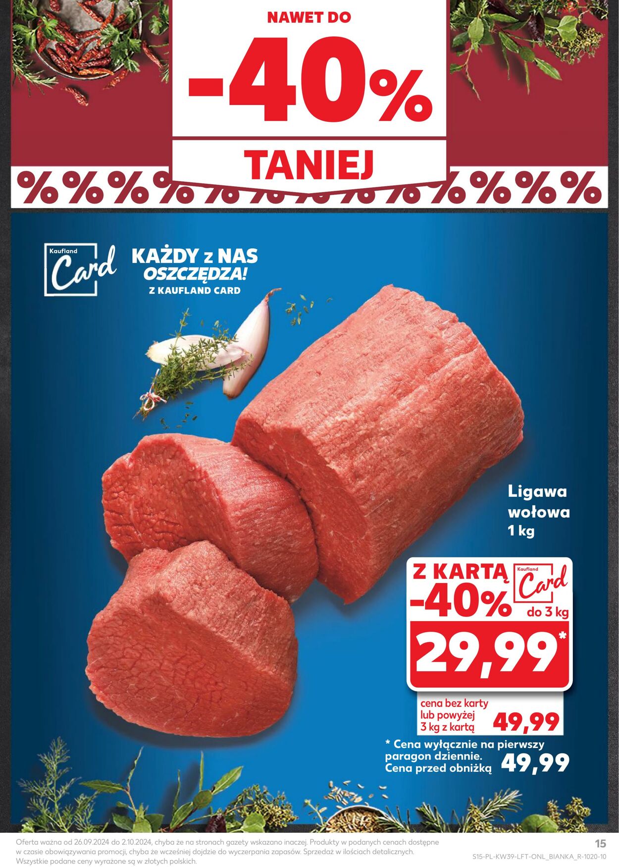 Gazetka Kaufland 26.09.2024 - 02.10.2024