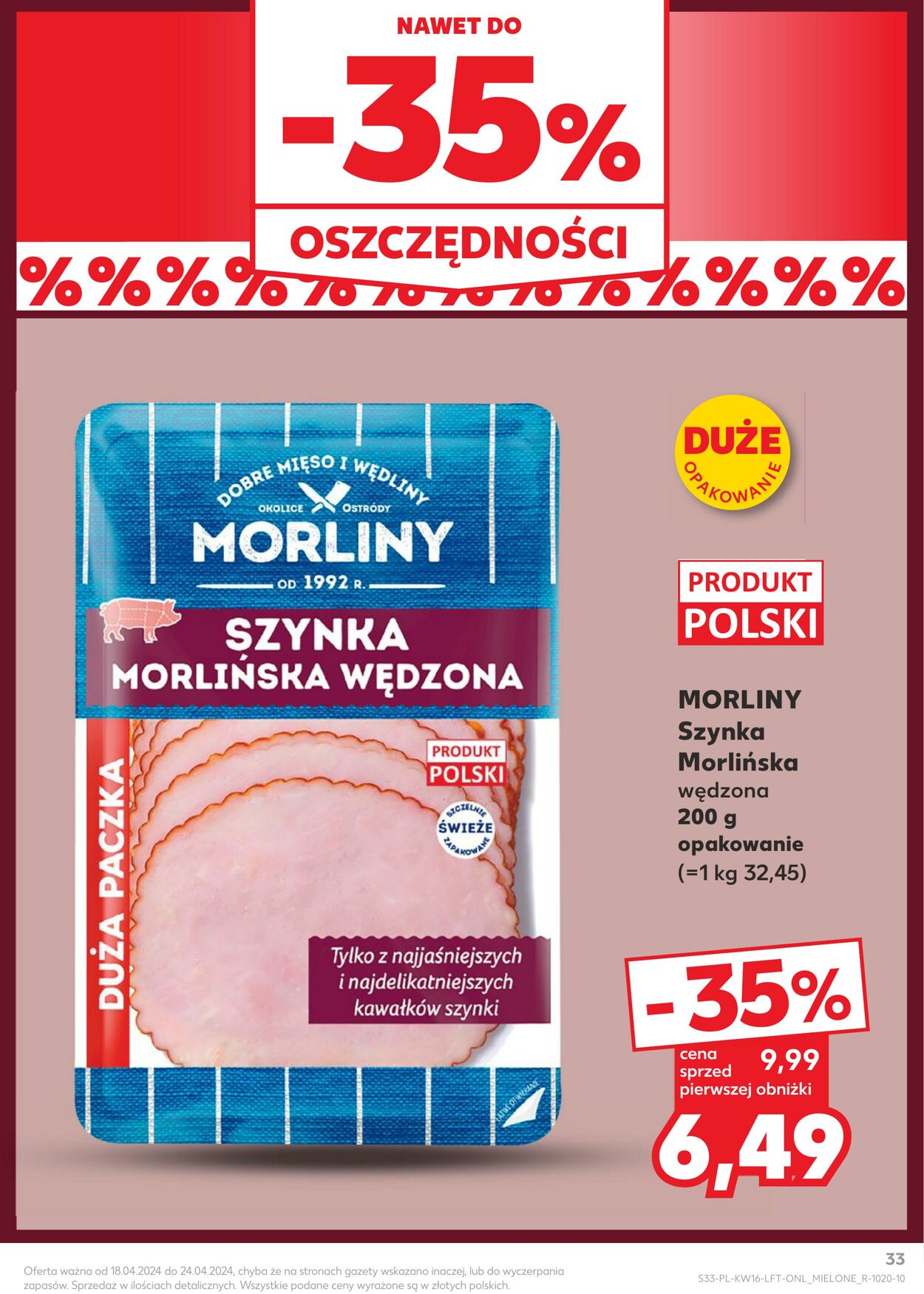 Gazetka Kaufland 18.04.2024 - 24.04.2024