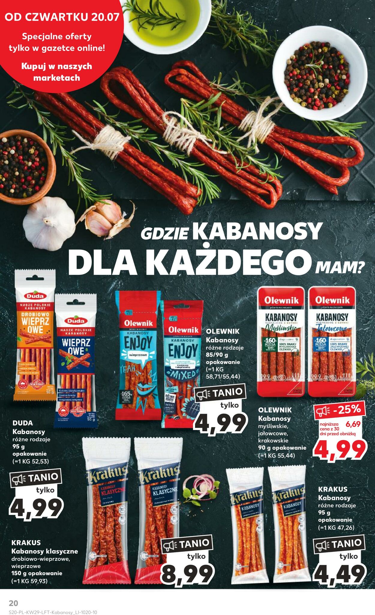 Gazetka Kaufland 20.07.2023 - 26.07.2023