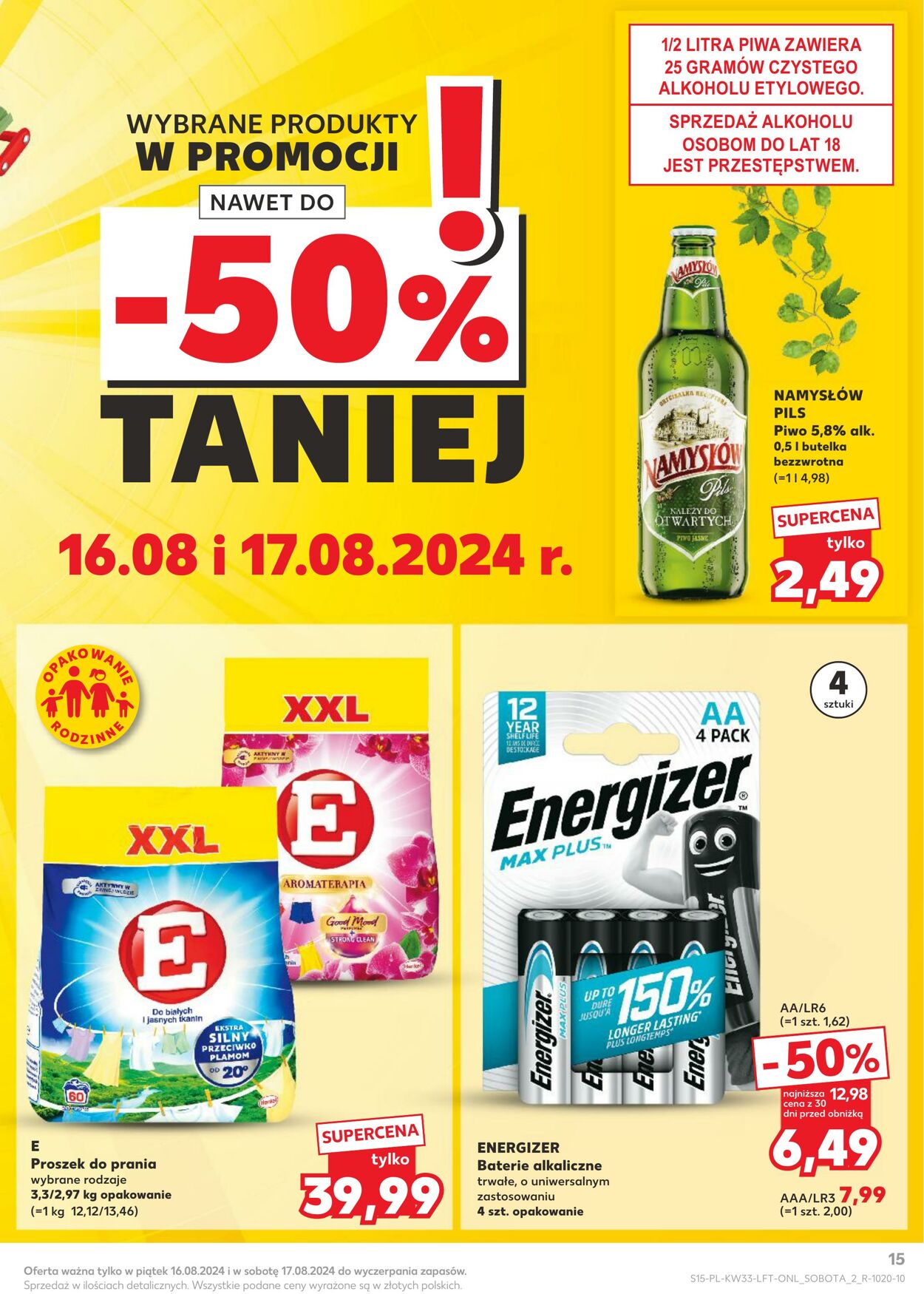 Gazetka Kaufland 14.08.2024 - 21.08.2024