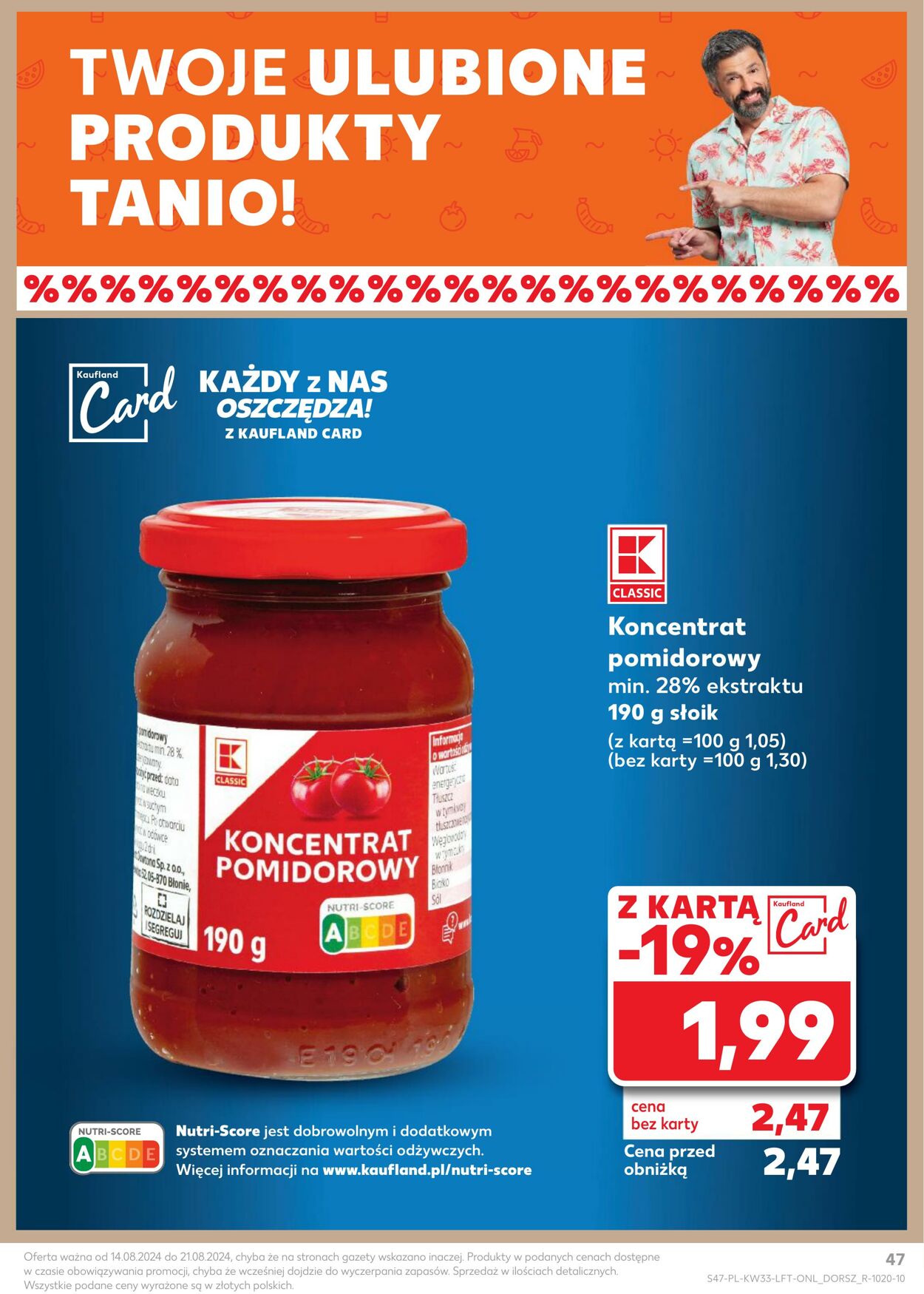 Gazetka Kaufland 14.08.2024 - 21.08.2024