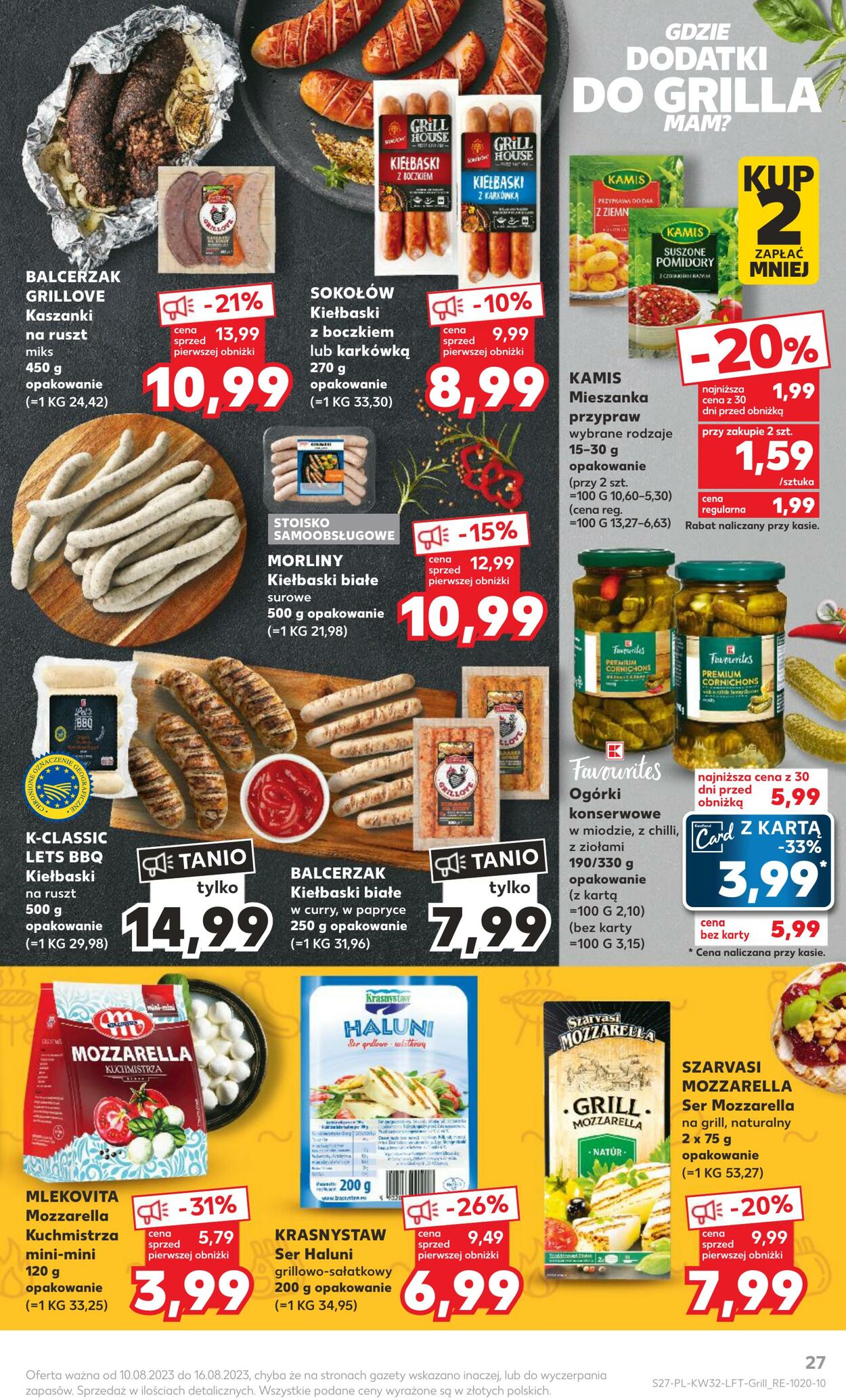 Gazetka Kaufland 10.08.2023 - 16.08.2023