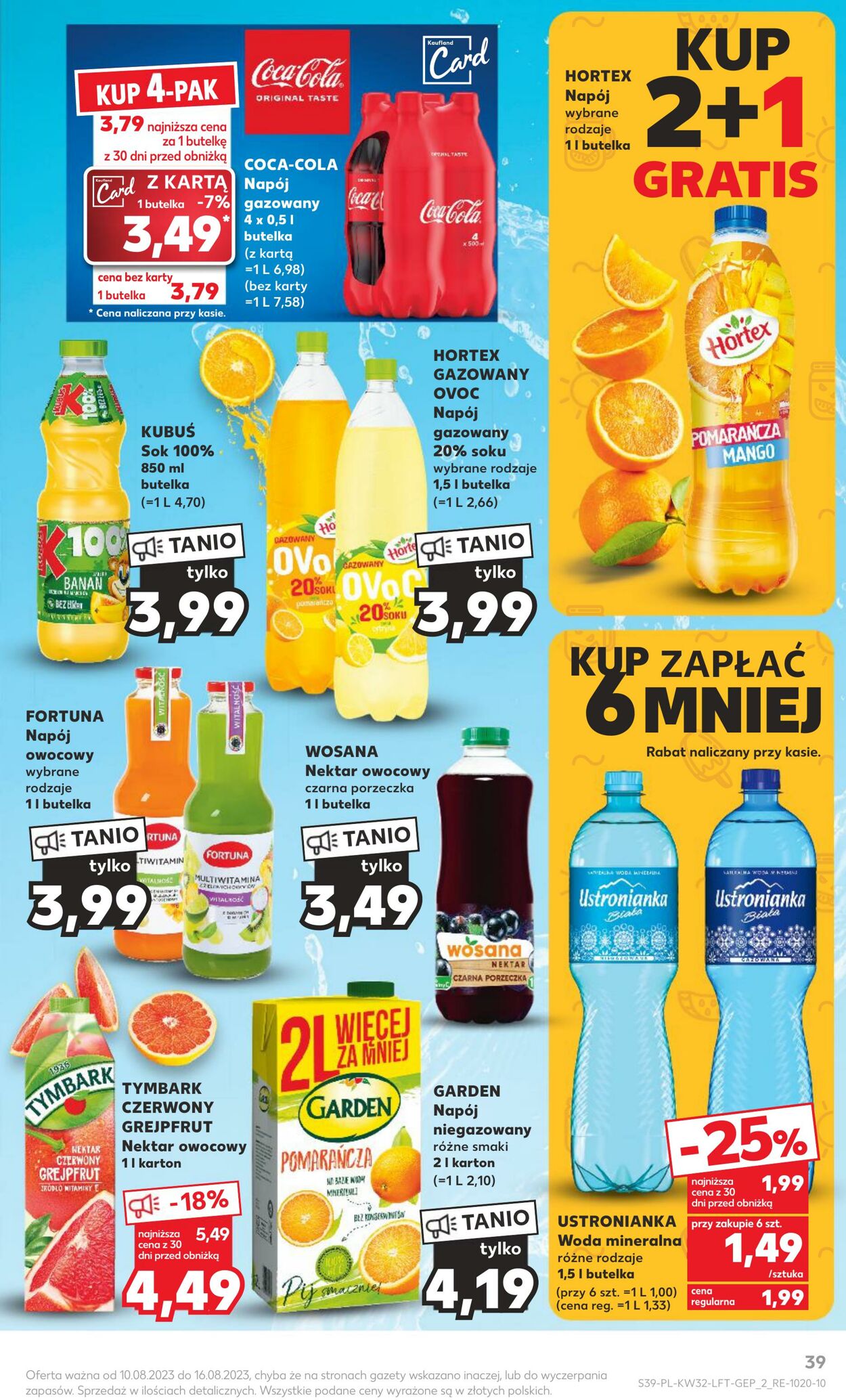 Gazetka Kaufland 10.08.2023 - 16.08.2023