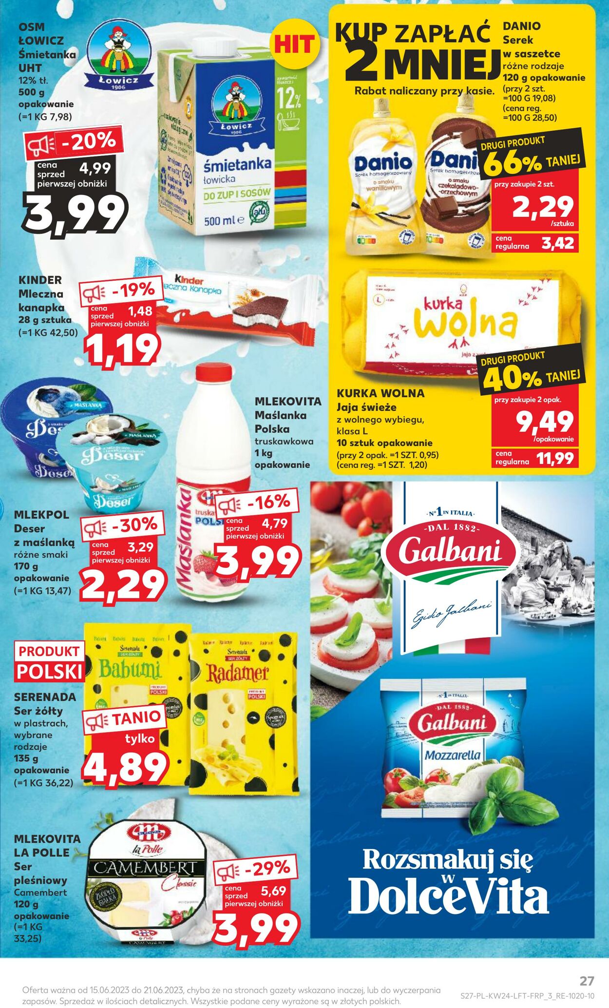 Gazetka Kaufland 15.06.2023 - 21.06.2023