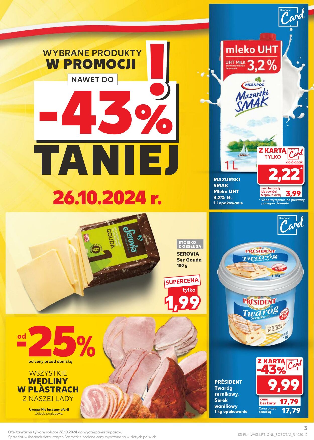 Gazetka Kaufland 24.10.2024 - 29.10.2024