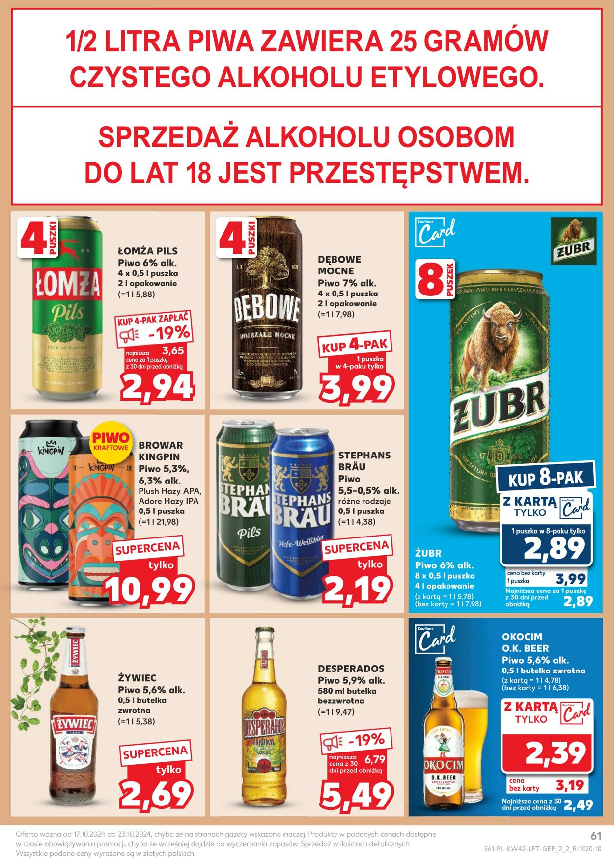 Gazetka Kaufland 17.10.2024 - 23.10.2024