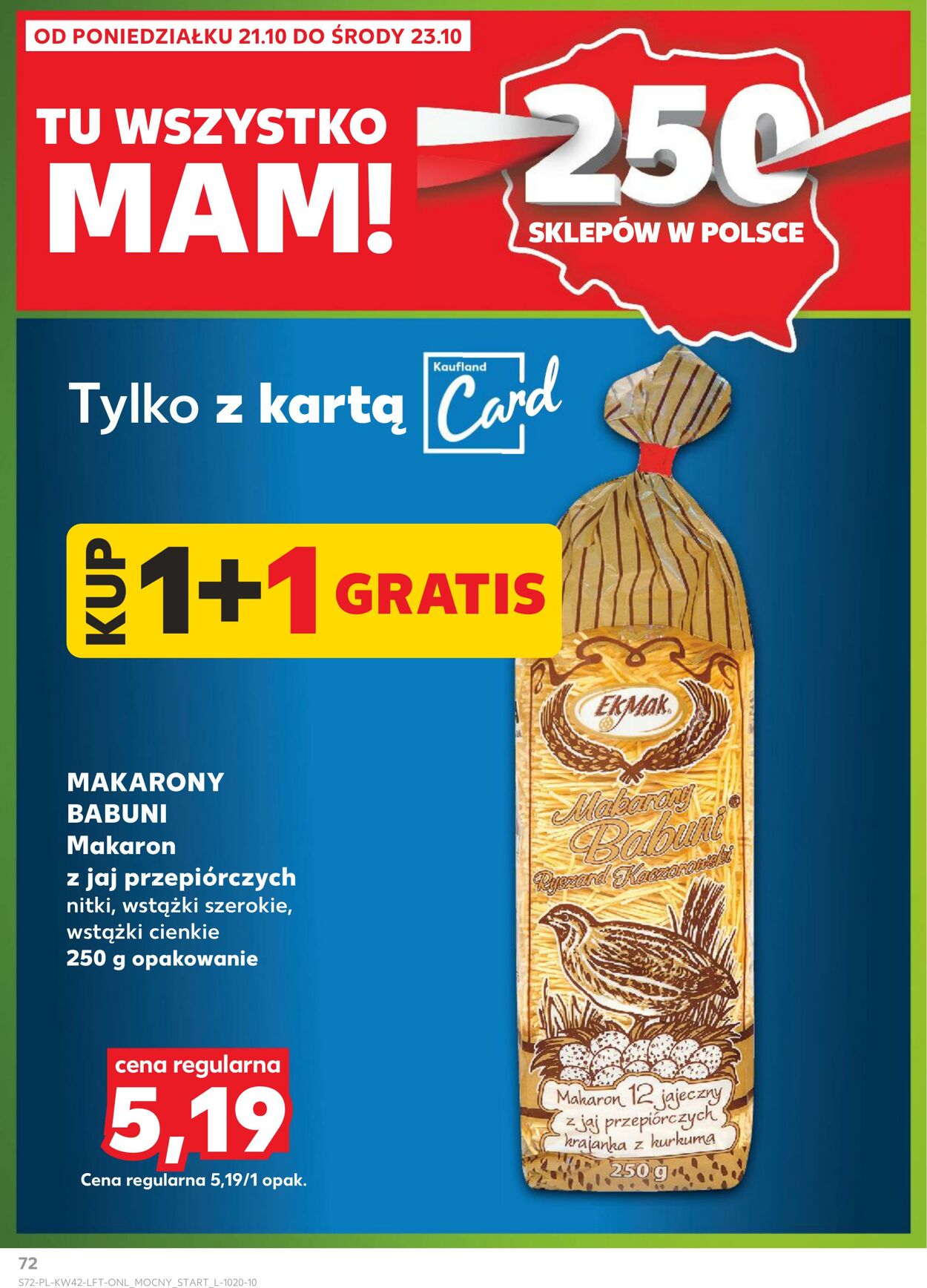 Gazetka Kaufland 17.10.2024 - 23.10.2024