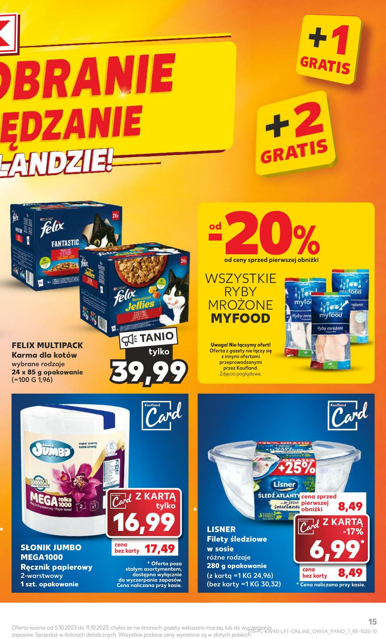 Gazetka Kaufland 05.10.2023 - 11.10.2023