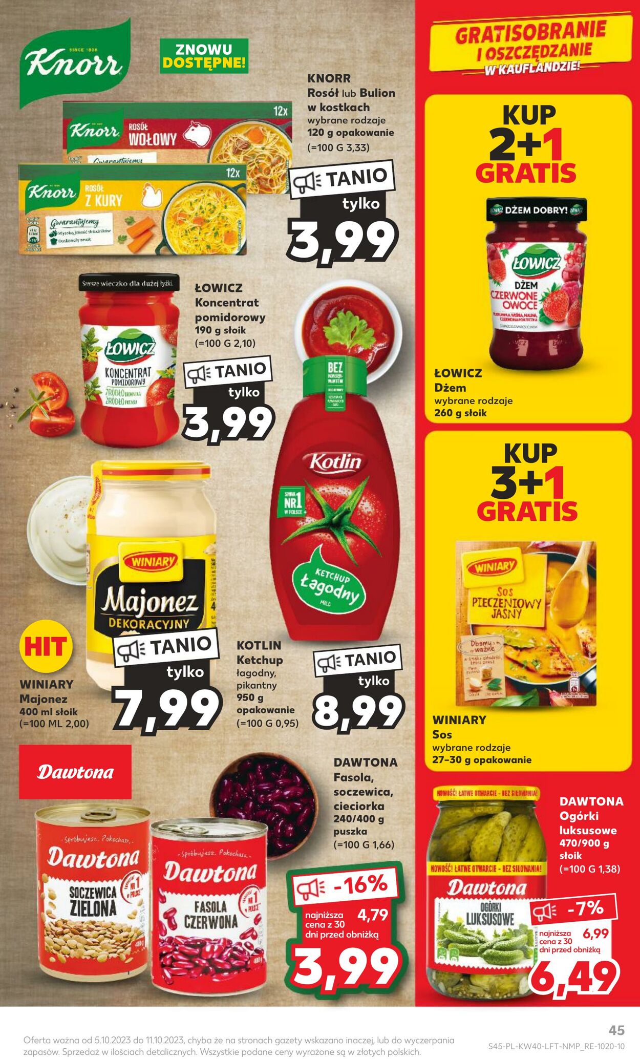 Gazetka Kaufland 05.10.2023 - 11.10.2023