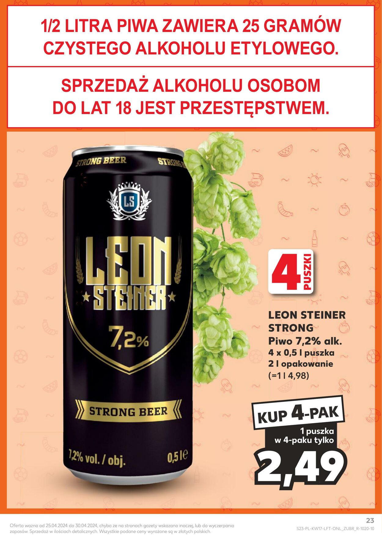 Gazetka Kaufland 25.04.2024 - 30.04.2024