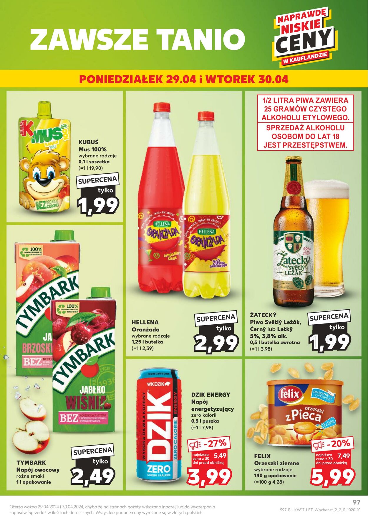 Gazetka Kaufland 25.04.2024 - 30.04.2024