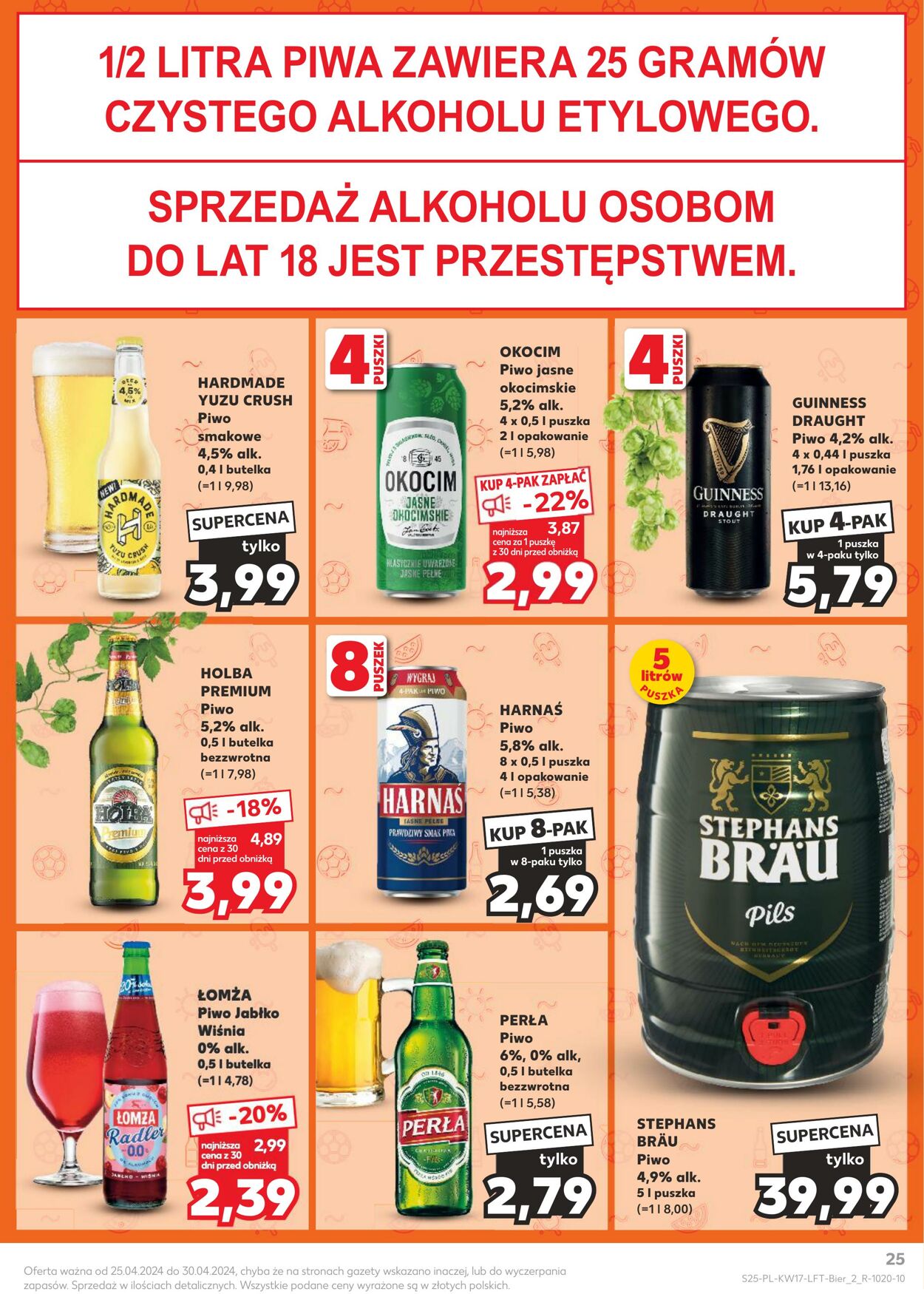 Gazetka Kaufland 25.04.2024 - 30.04.2024