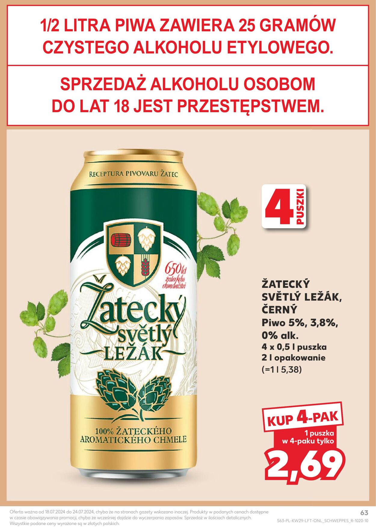 Gazetka Kaufland 18.07.2024 - 24.07.2024