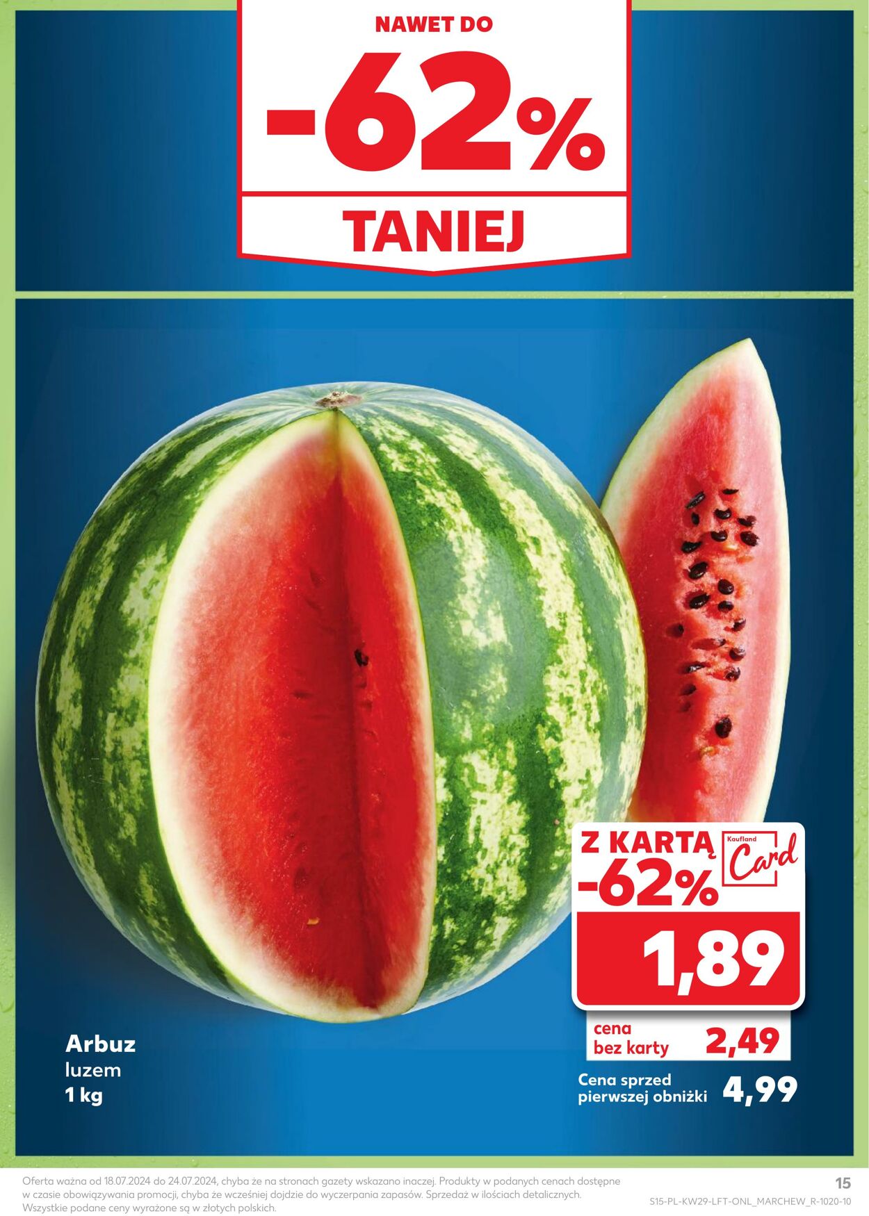 Gazetka Kaufland 18.07.2024 - 24.07.2024