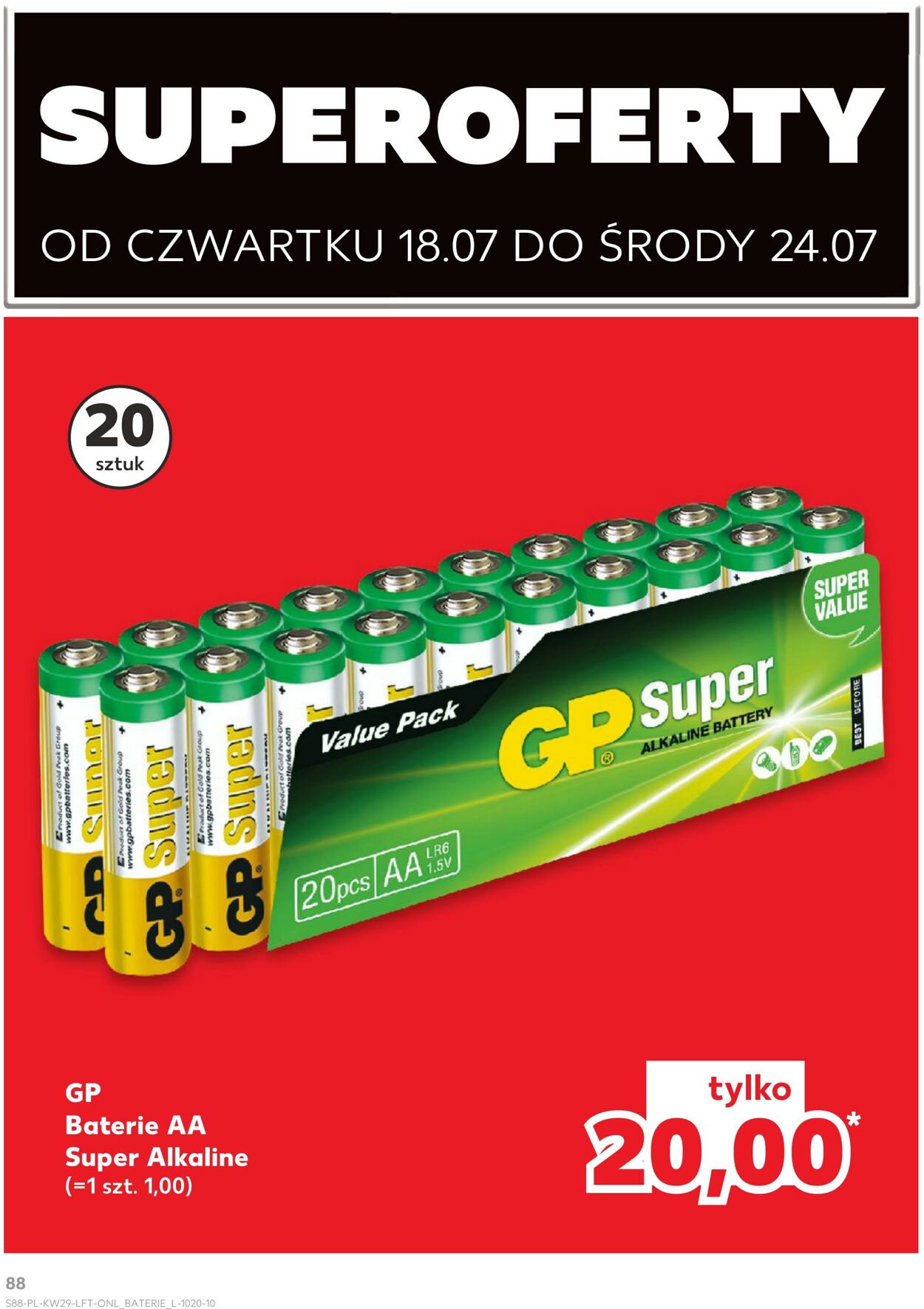 Gazetka Kaufland 18.07.2024 - 24.07.2024