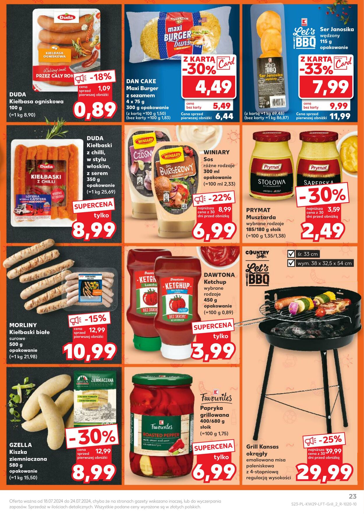 Gazetka Kaufland 18.07.2024 - 24.07.2024