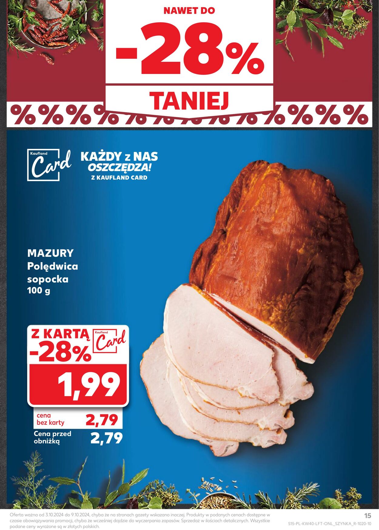 Gazetka Kaufland 03.10.2024 - 09.10.2024