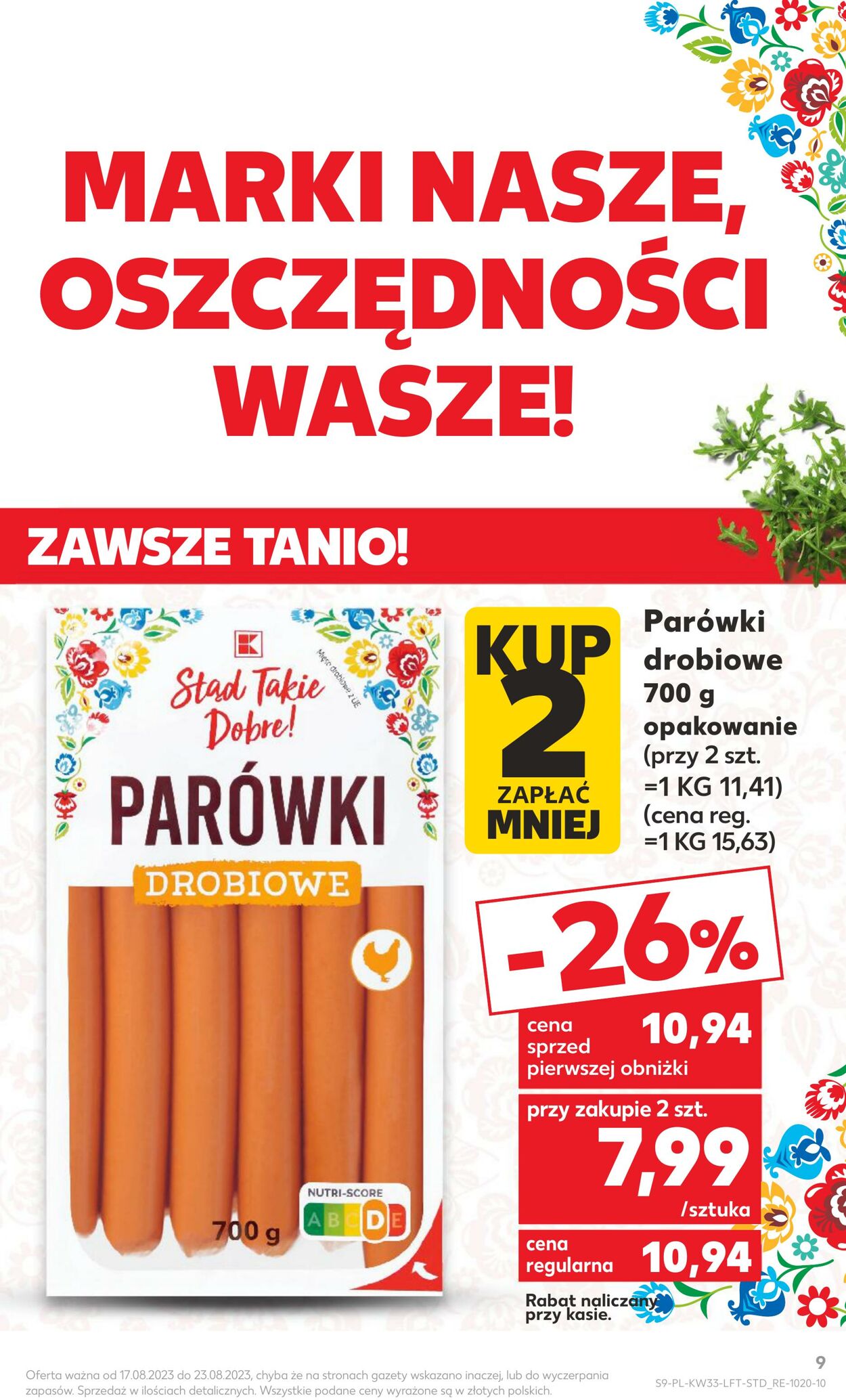 Gazetka Kaufland 17.08.2023 - 23.08.2023