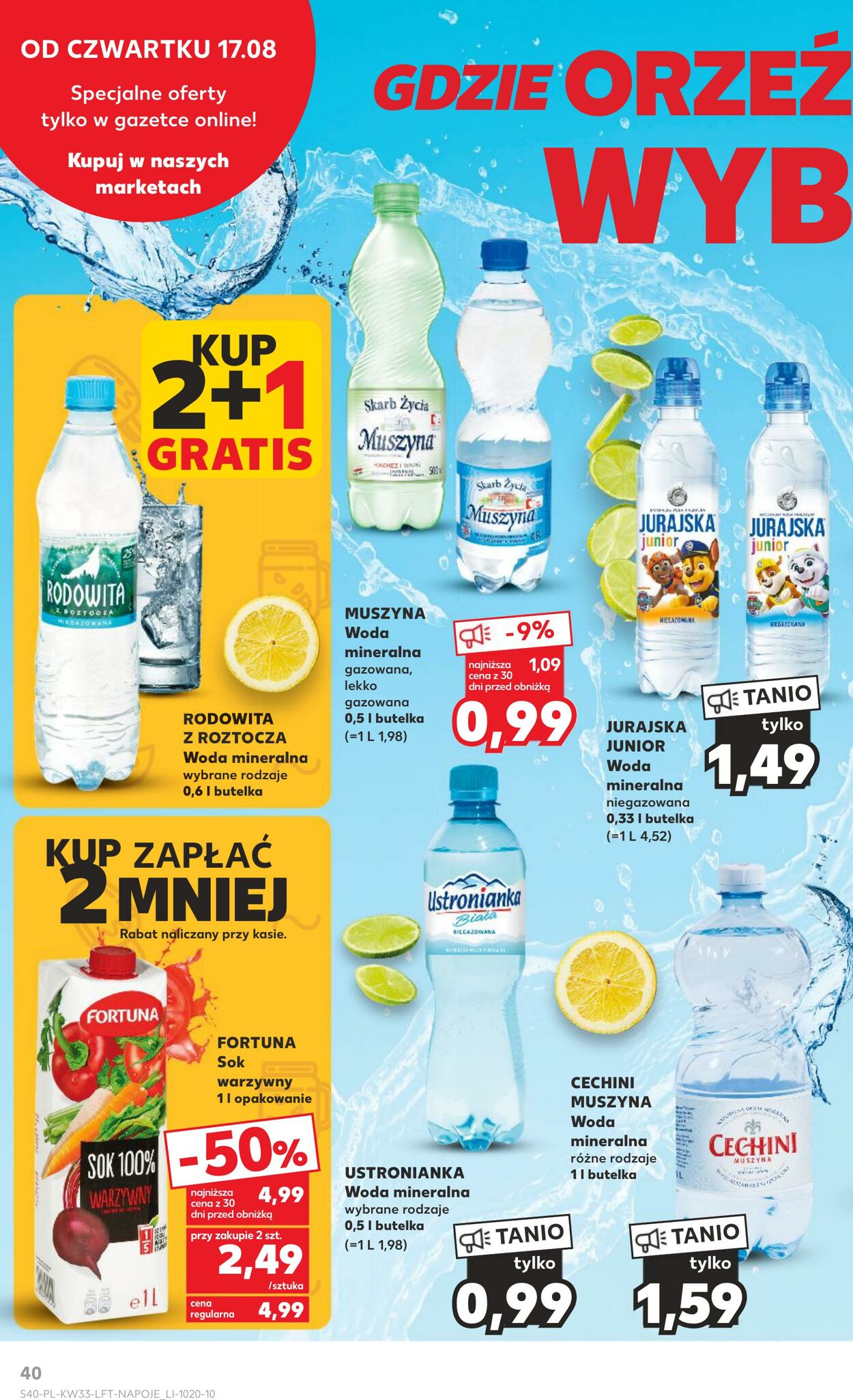 Gazetka Kaufland 17.08.2023 - 23.08.2023