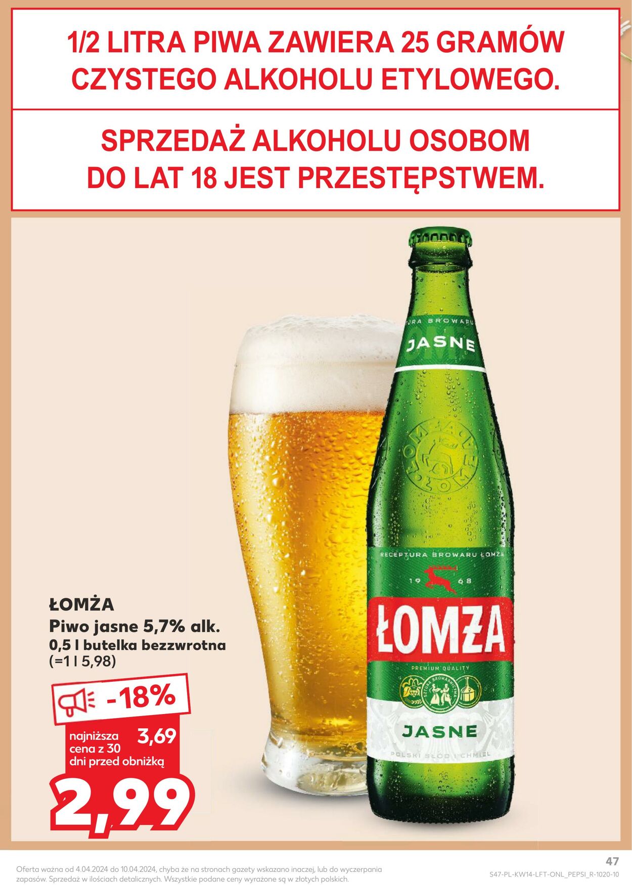 Gazetka Kaufland 04.04.2024 - 10.04.2024