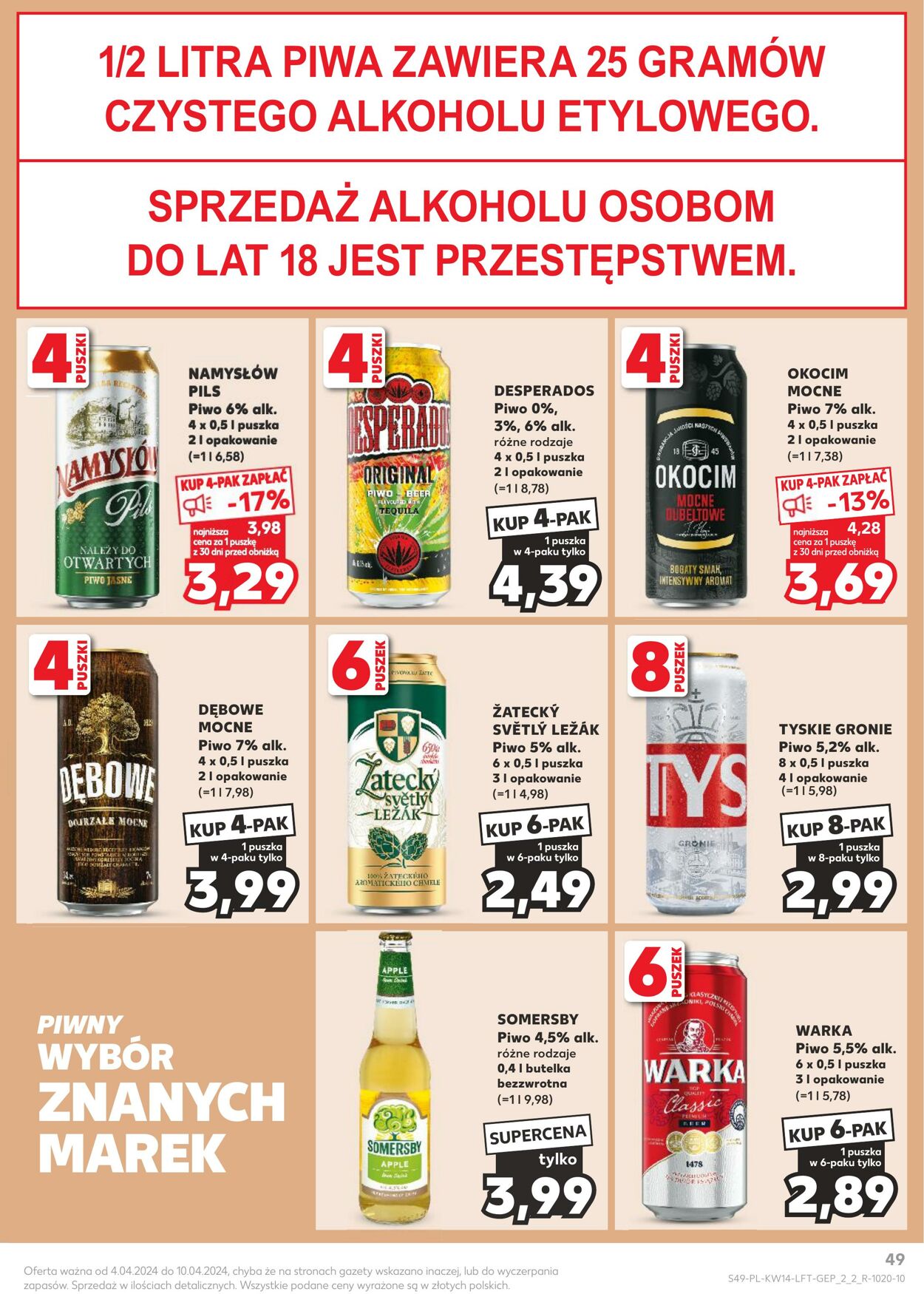 Gazetka Kaufland 04.04.2024 - 10.04.2024