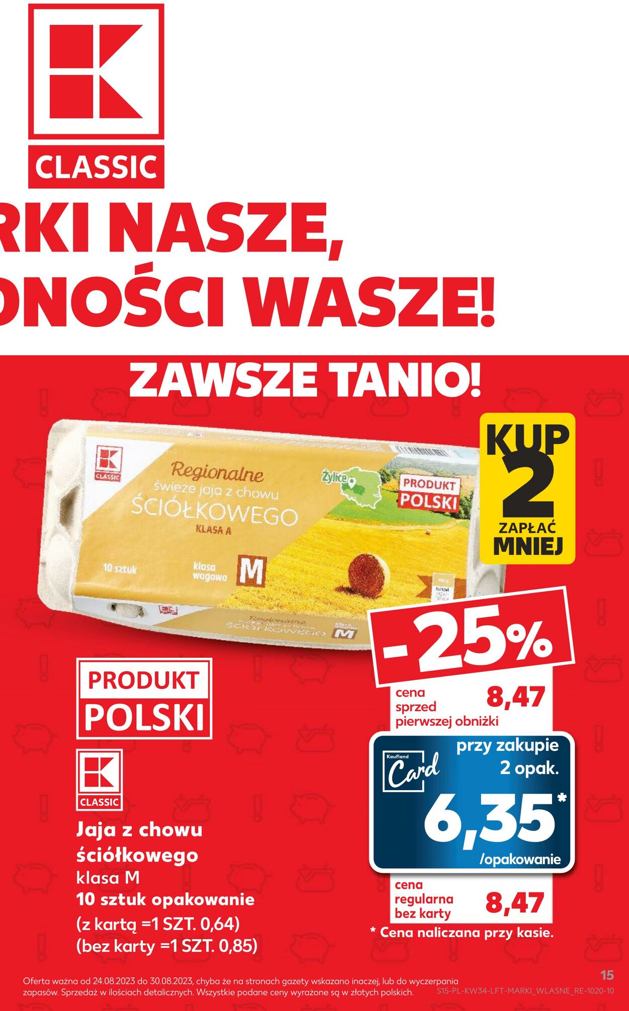 Gazetka Kaufland 24.08.2023 - 30.08.2023