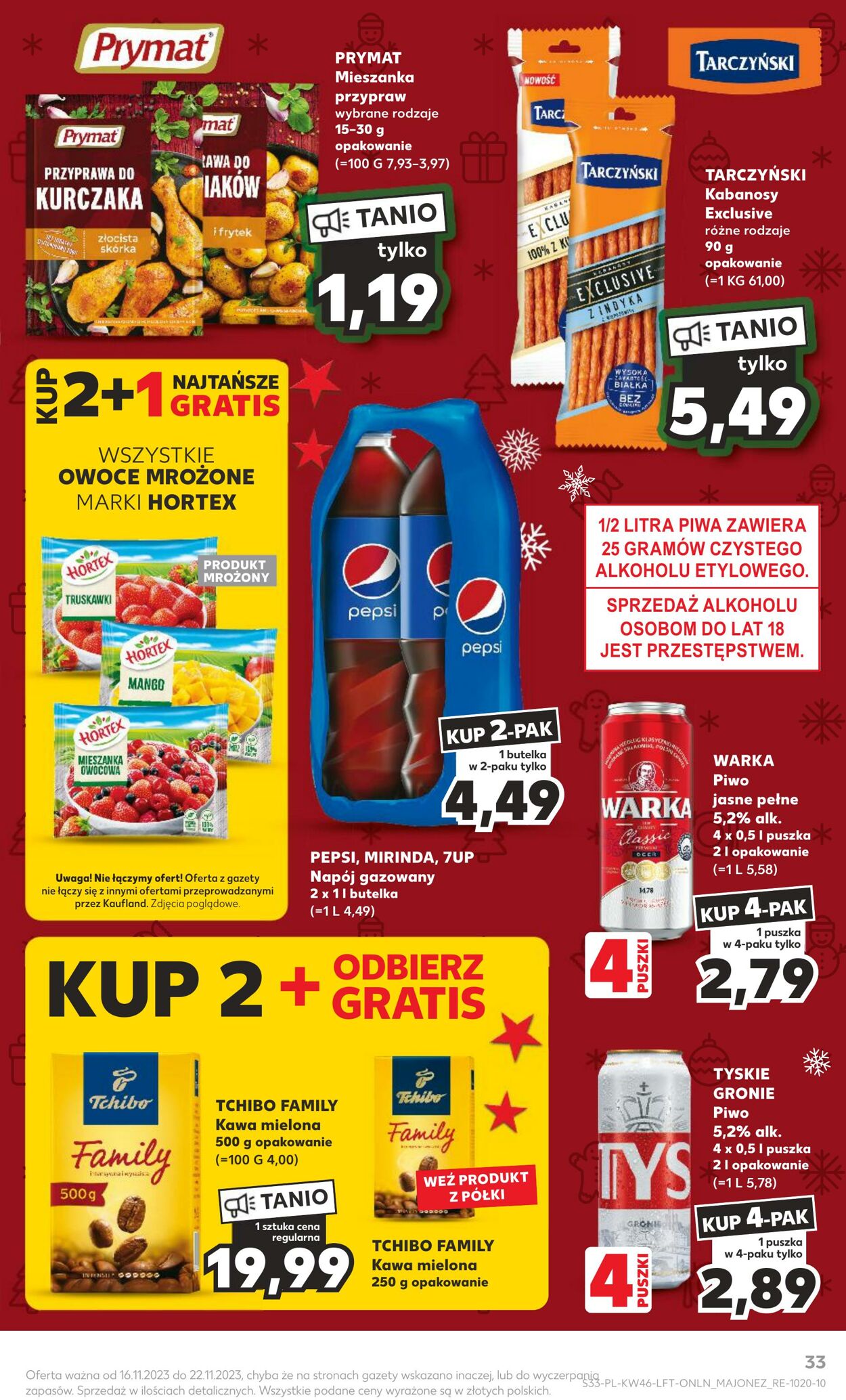 Gazetka Kaufland 16.11.2023 - 22.11.2023