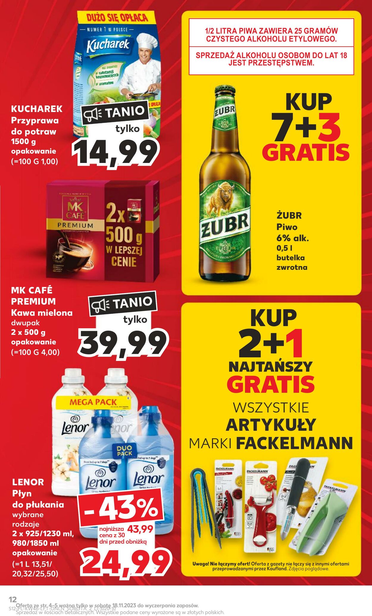 Gazetka Kaufland 16.11.2023 - 22.11.2023