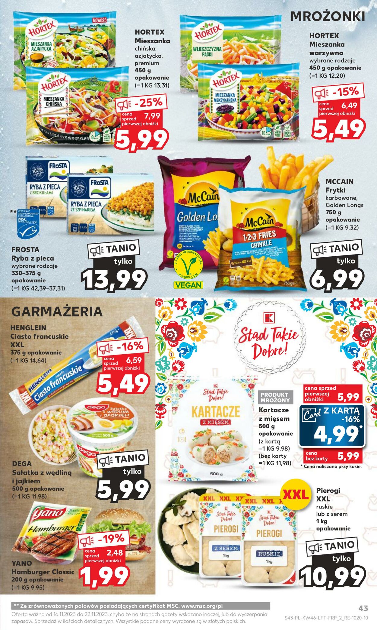 Gazetka Kaufland 16.11.2023 - 22.11.2023