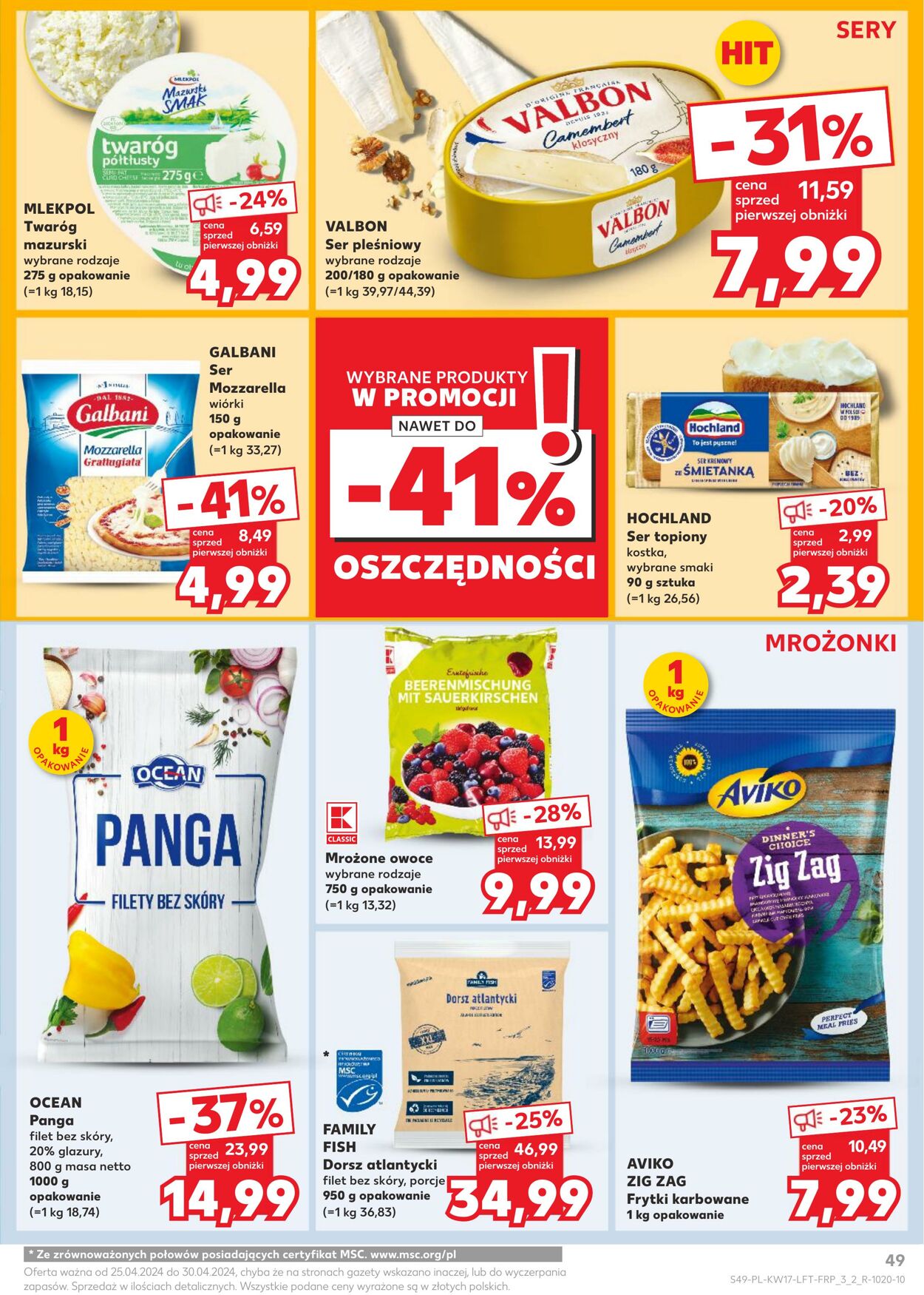 Gazetka Kaufland 25.04.2024 - 30.04.2024