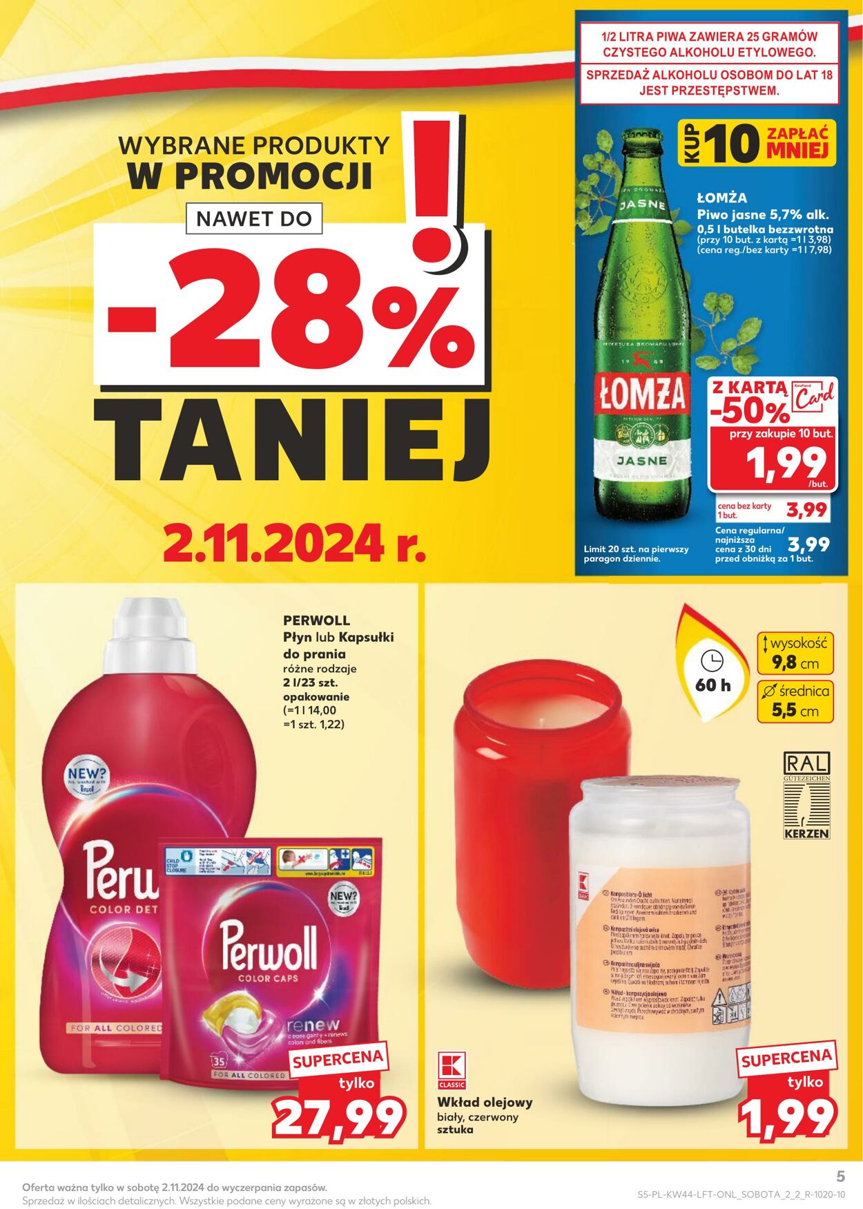 Gazetka Kaufland 30.10.2024 - 06.11.2024