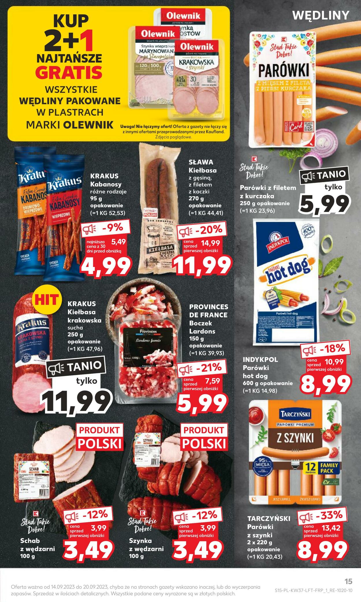 Gazetka Kaufland 14.09.2023 - 20.09.2023